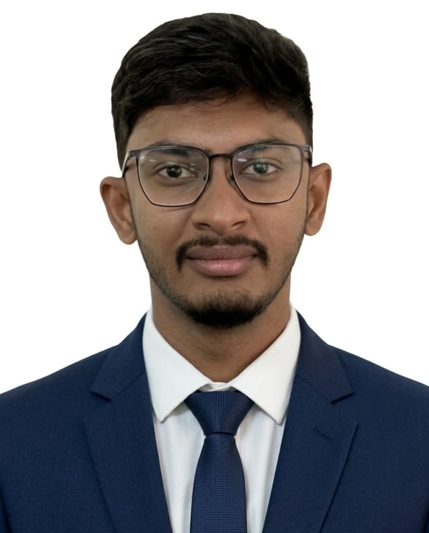 Duvarakesh G S Formal Photo